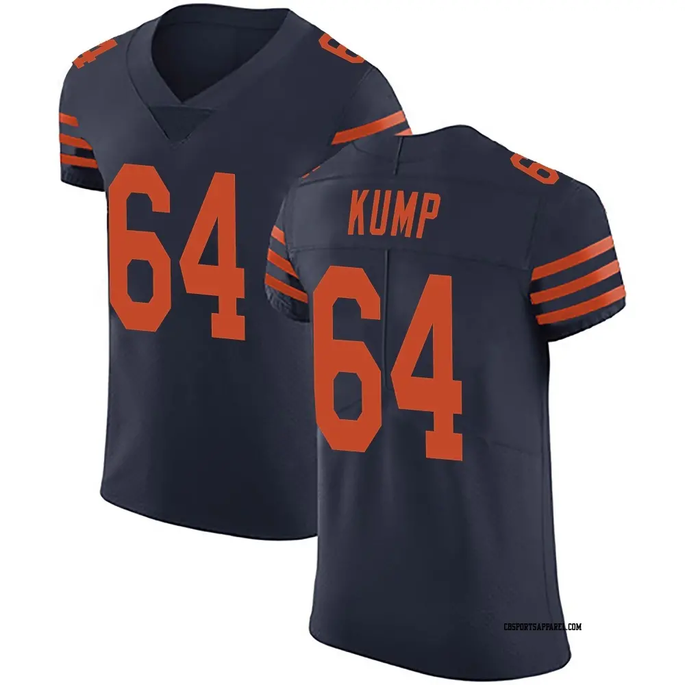 Elite Navy Blue Men's Jaren Kump Chicago Bears Alternate Vapor Untouchable Jersey
