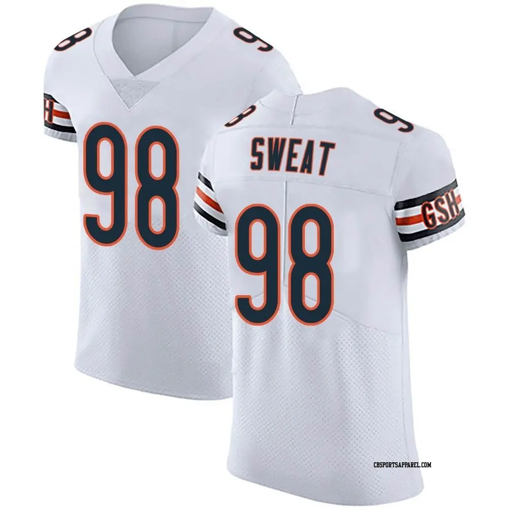Elite White Men's Montez Sweat Chicago Bears Vapor Untouchable Jersey