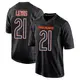 Game Black Men's Cam Lewis Chicago Bears Carbon Fashion Jersey