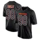 Game Black Men's Montez Sweat Chicago Bears Carbon Fashion Jersey
