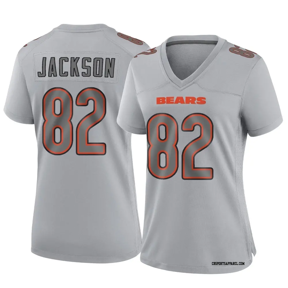 Game Gray Women's John Jackson Chicago Bears Atmosphere Fashion Jersey