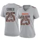 Game Gray Women's Trestan Ebner Chicago Bears Atmosphere Fashion Jersey