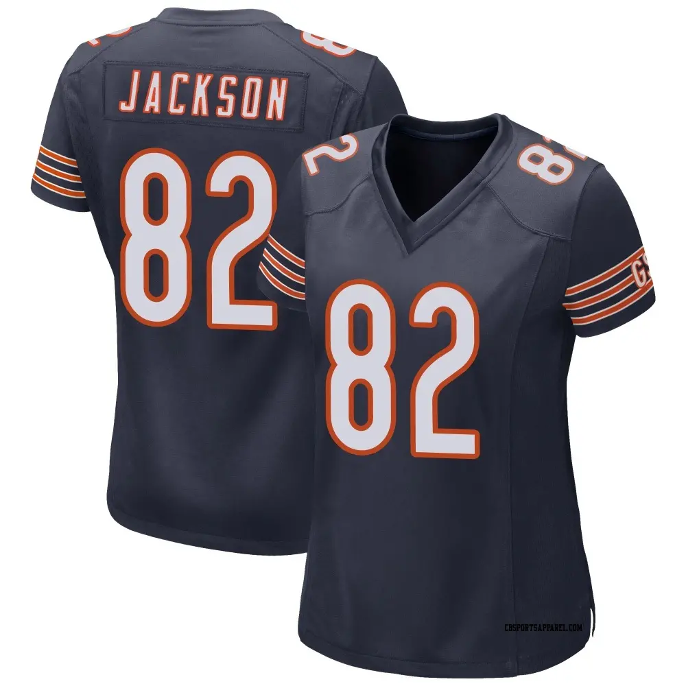Game Navy Women's John Jackson Chicago Bears Team Color Jersey
