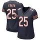 Game Navy Women's Trestan Ebner Chicago Bears Team Color Jersey
