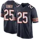 Game Navy Youth Trestan Ebner Chicago Bears Team Color Jersey