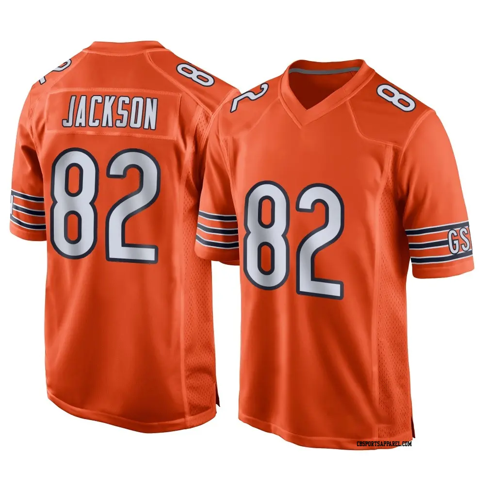 Game Orange Men's John Jackson Chicago Bears Alternate Jersey