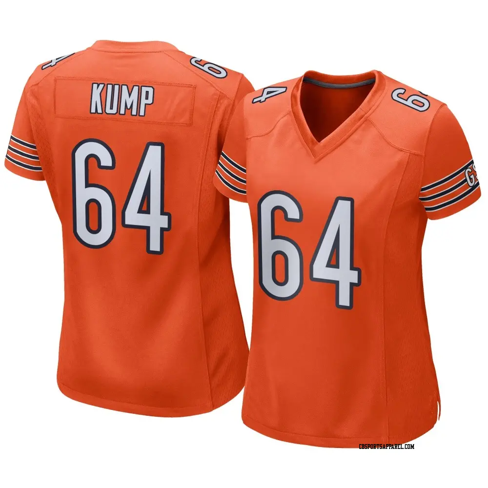 Game Orange Women's Jaren Kump Chicago Bears Alternate Jersey
