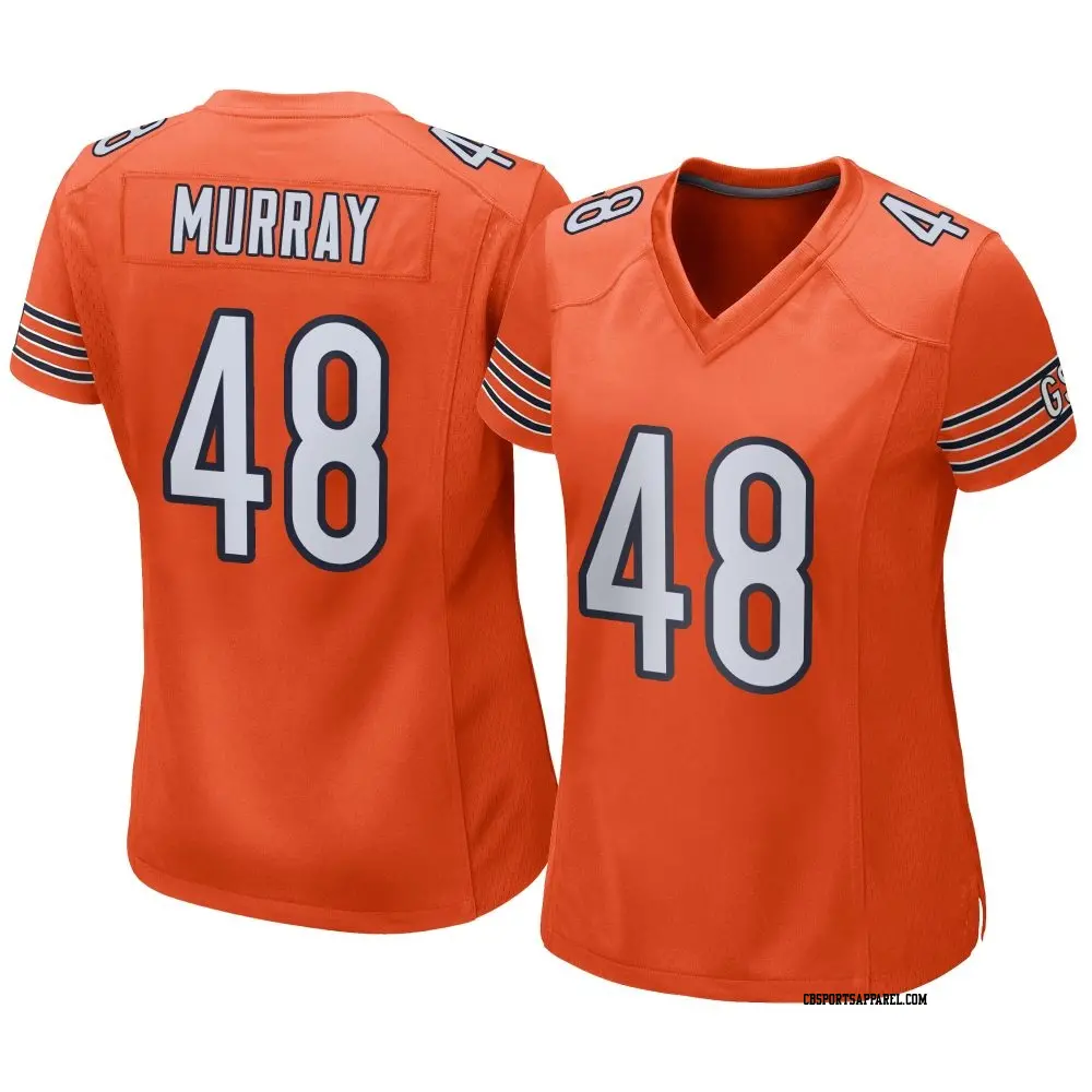 Game Orange Women's Jordan Murray Chicago Bears Alternate Jersey