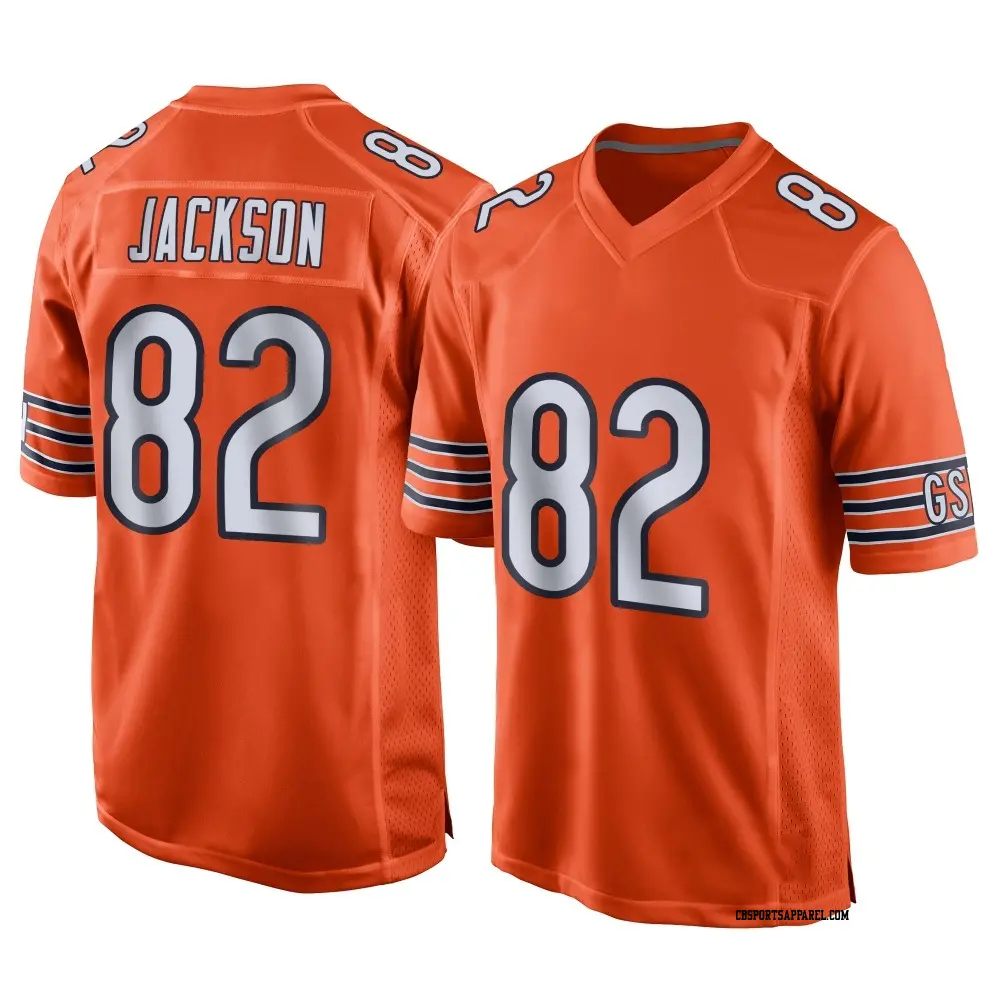 Game Orange Youth John Jackson Chicago Bears Alternate Jersey