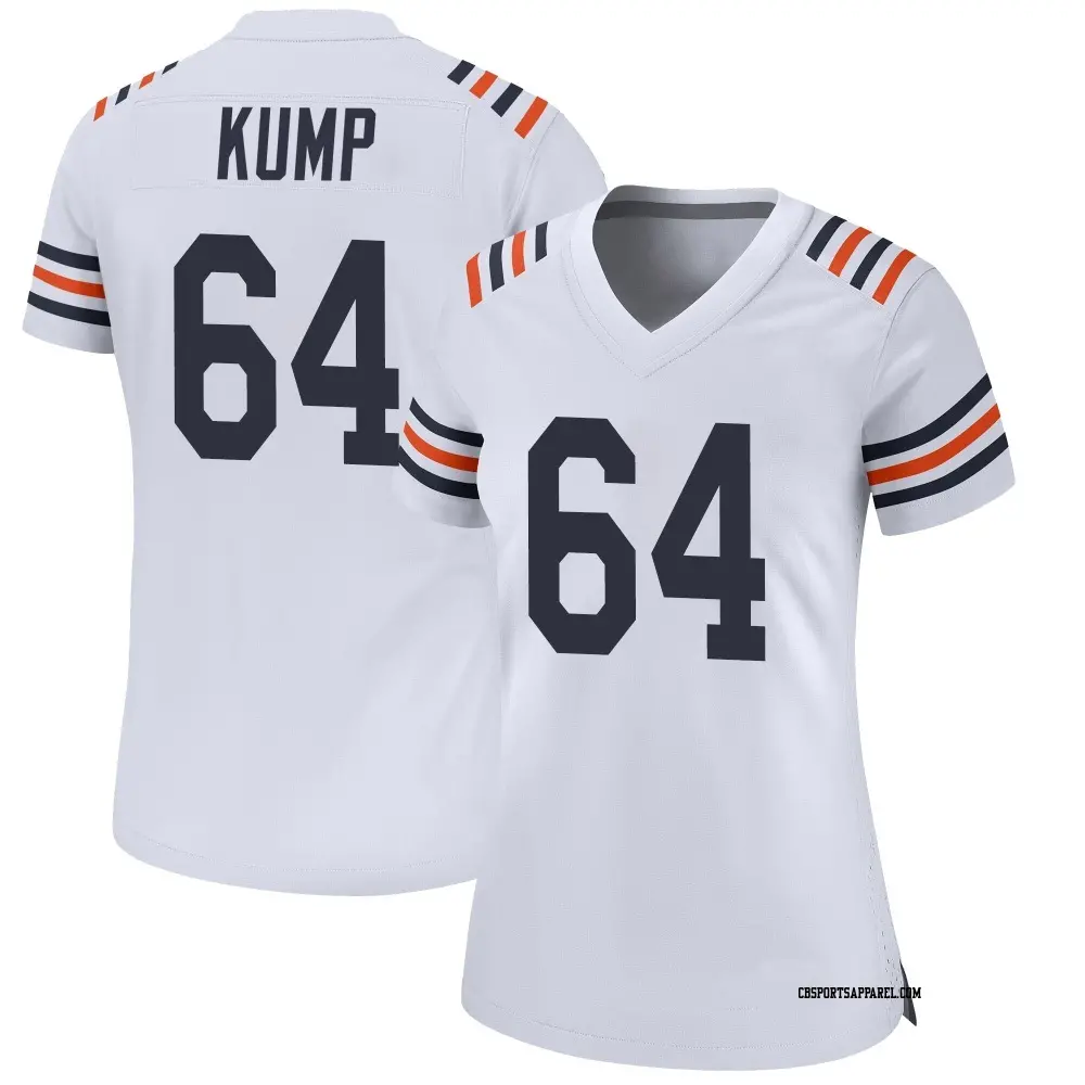 Game White Women's Jaren Kump Chicago Bears Alternate Classic Jersey