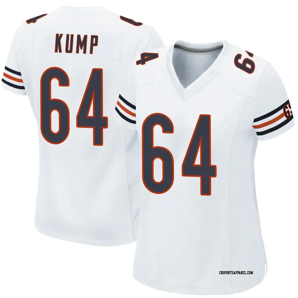 Game White Women's Jaren Kump Chicago Bears Jersey