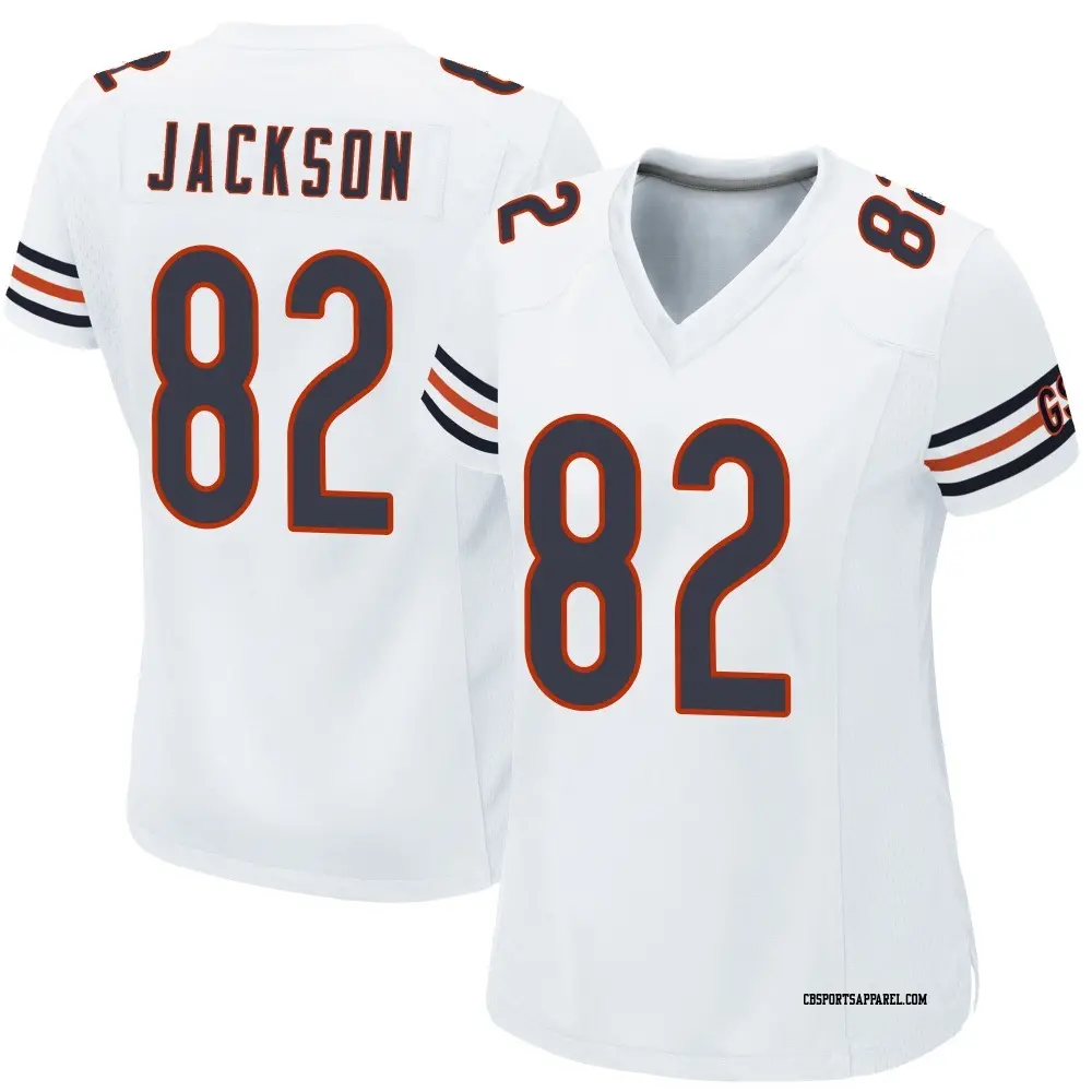 Game White Women's John Jackson Chicago Bears Jersey