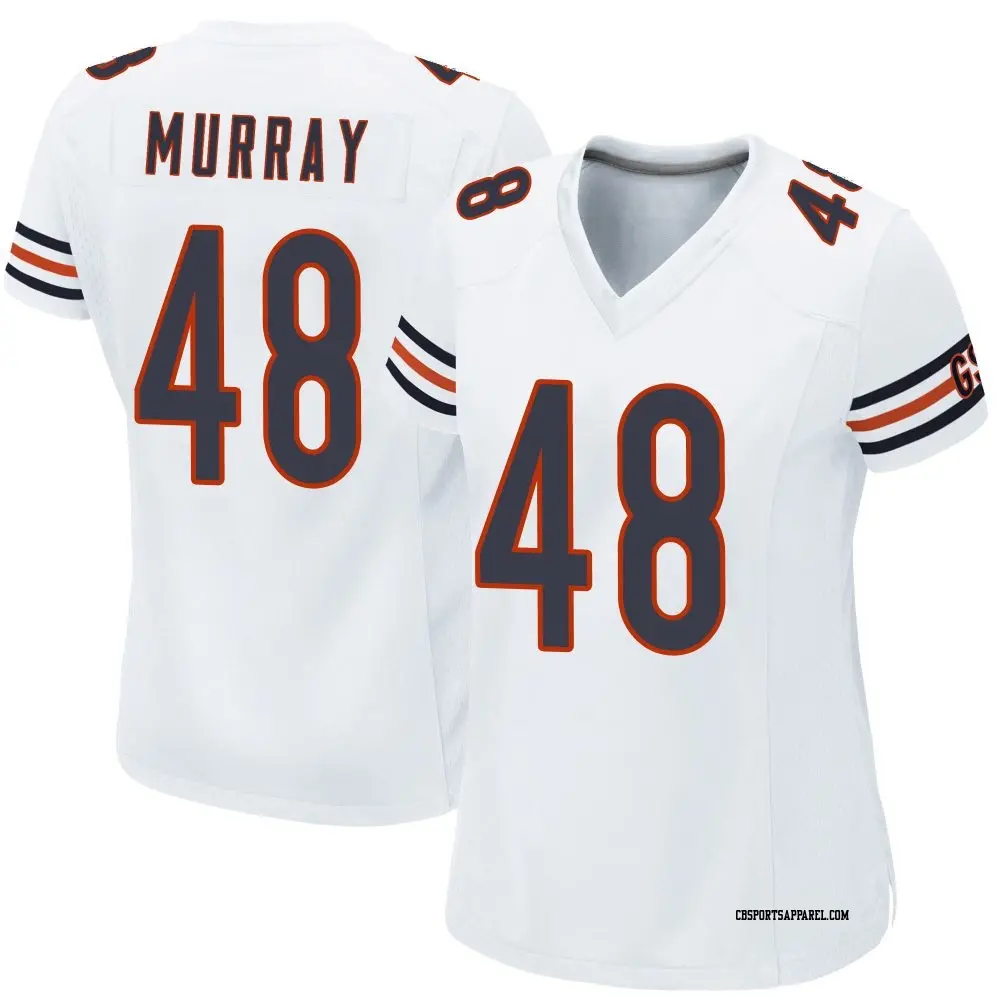 Game White Women's Jordan Murray Chicago Bears Jersey