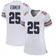 Game White Women's Trestan Ebner Chicago Bears Alternate Classic Jersey