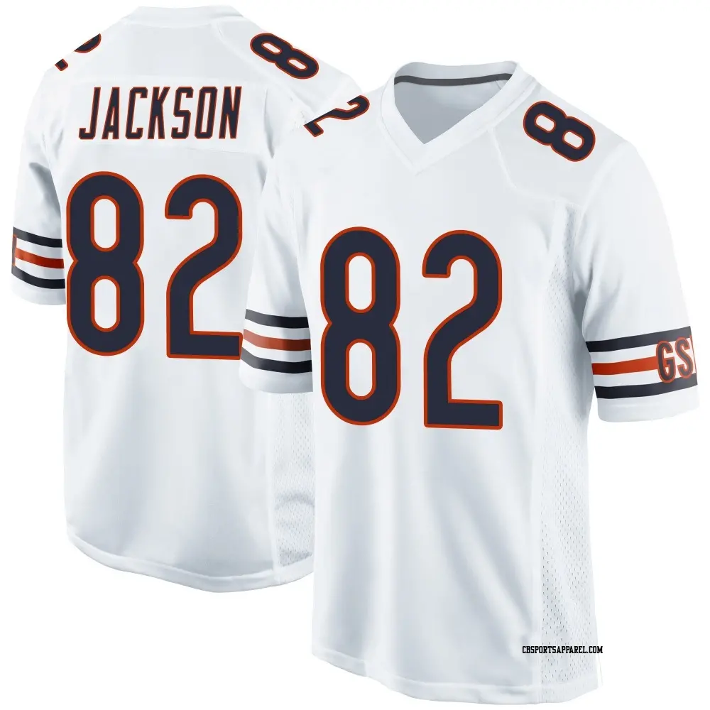 Game White Youth John Jackson Chicago Bears Jersey