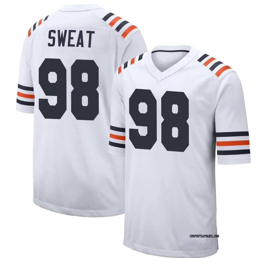 Game White Youth Montez Sweat Chicago Bears Alternate Classic Jersey