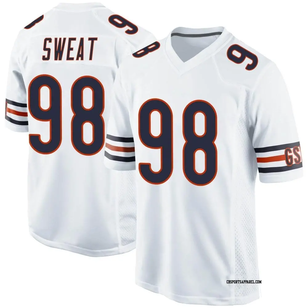 Game White Youth Montez Sweat Chicago Bears Jersey