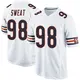Game White Youth Montez Sweat Chicago Bears Jersey