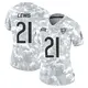Limited Arctic Camo Women's Cam Lewis Chicago Bears 2024 Salute to Service Jersey