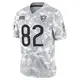 Limited Arctic Camo Youth John Jackson Chicago Bears 2024 Salute to Service Jersey