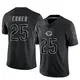 Limited Black Youth Trestan Ebner Chicago Bears Reflective Jersey