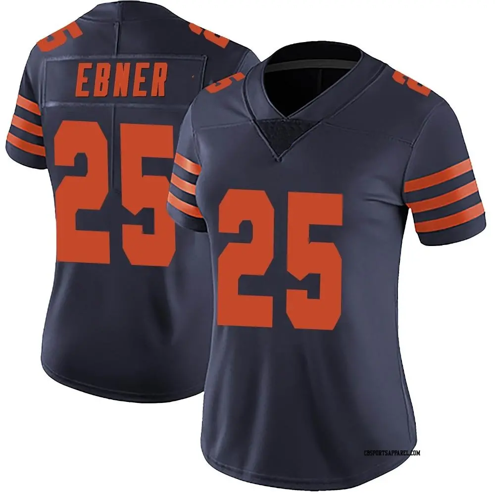 Limited Navy Blue Women's Trestan Ebner Chicago Bears Alternate Vapor Untouchable Jersey