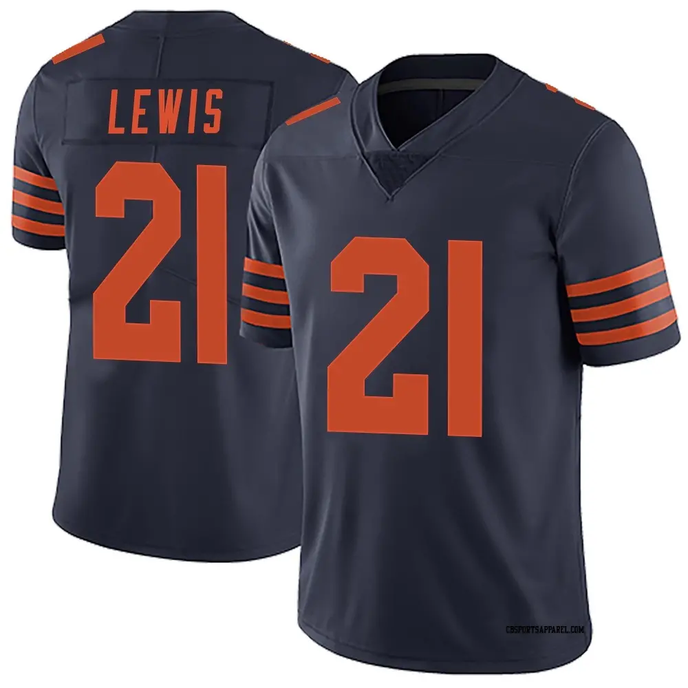 Limited Navy Blue Youth Cam Lewis Chicago Bears Alternate Vapor Untouchable Jersey