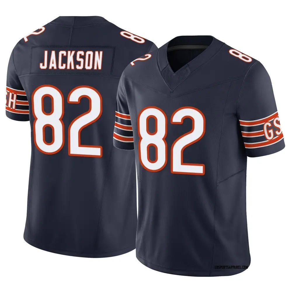 Limited Navy Men's John Jackson Chicago Bears Vapor F.U.S.E. Jersey