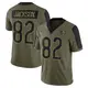 Limited Olive Men's John Jackson Chicago Bears 2021 Salute To Service Jersey