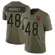 Limited Olive Men's Jordan Murray Chicago Bears 2025 Salute to Service Jersey