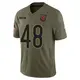 Limited Olive Men's Jordan Murray Chicago Bears 2025 Salute to Service Jersey
