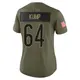 Limited Olive Women's Jaren Kump Chicago Bears 2025 Salute to Service Jersey