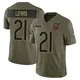 Limited Olive Youth Cam Lewis Chicago Bears 2025 Salute to Service Jersey