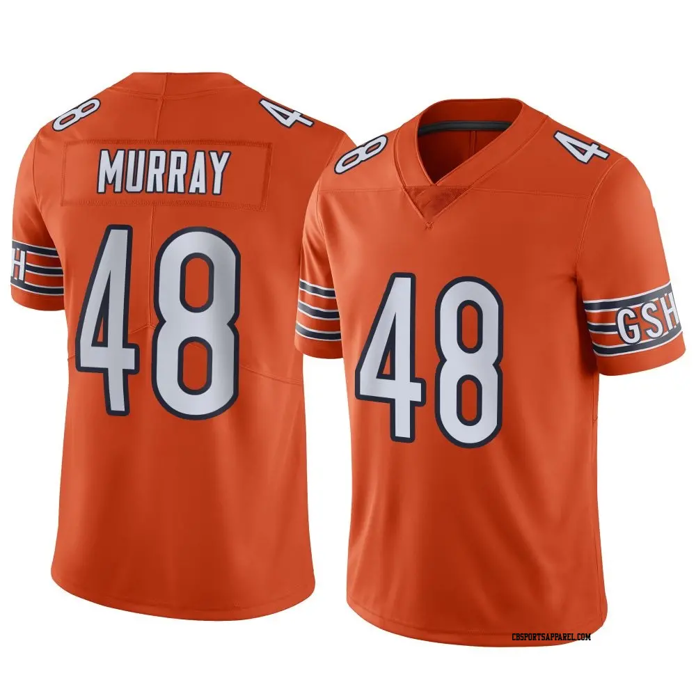 Limited Orange Men's Jordan Murray Chicago Bears Alternate Vapor Jersey