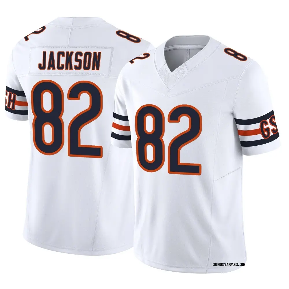 Limited White Men's John Jackson Chicago Bears Vapor F.U.S.E. Jersey