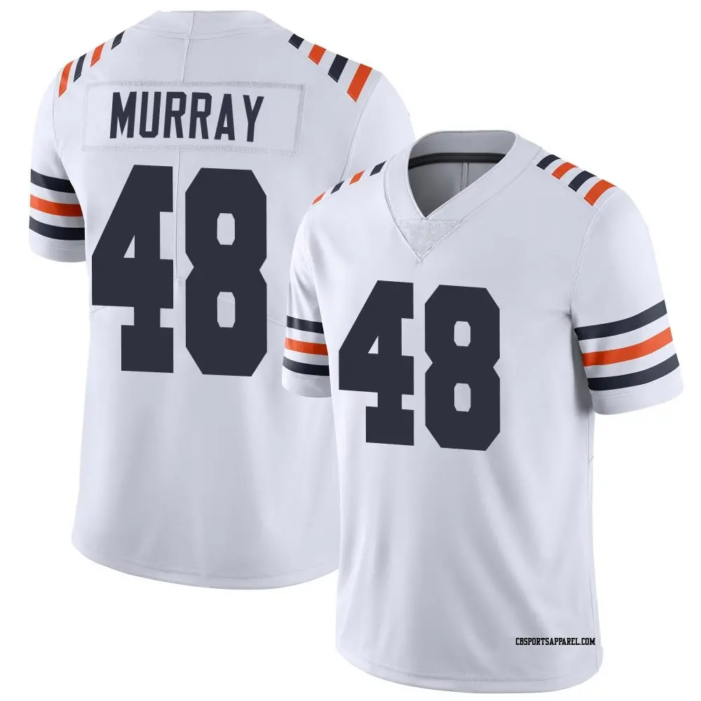 Limited White Men's Jordan Murray Chicago Bears Alternate Classic Vapor Jersey