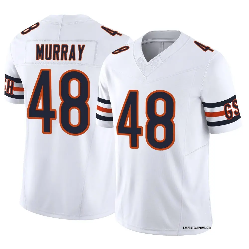 Limited White Men's Jordan Murray Chicago Bears Vapor F.U.S.E. Jersey